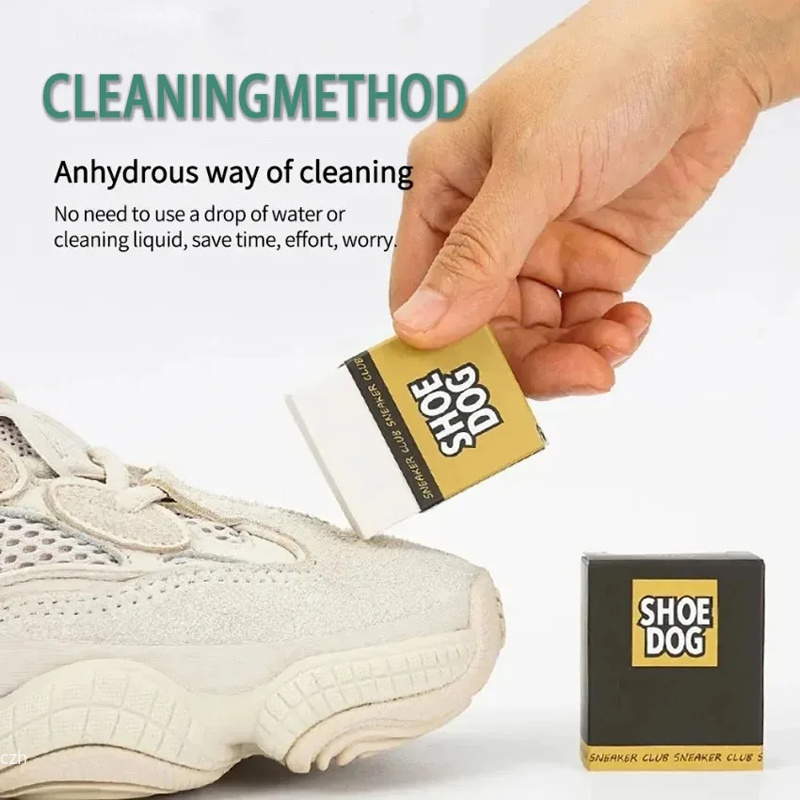 Sneaker Care For Suede - Witte Suède Schoenreinigingsgum - Rubberen Blok