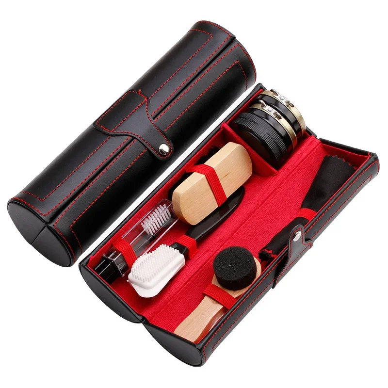 Sneaker Care Set - Professionele schoenenverzorgingsset Snelpoets lederen schoenborstelreinigingsset Houd