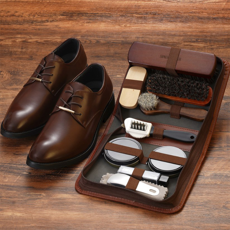 Sneaker Care Spray - Paardenhaar Schoenborstel Set Lederen Verzorging Polijstgereedschap