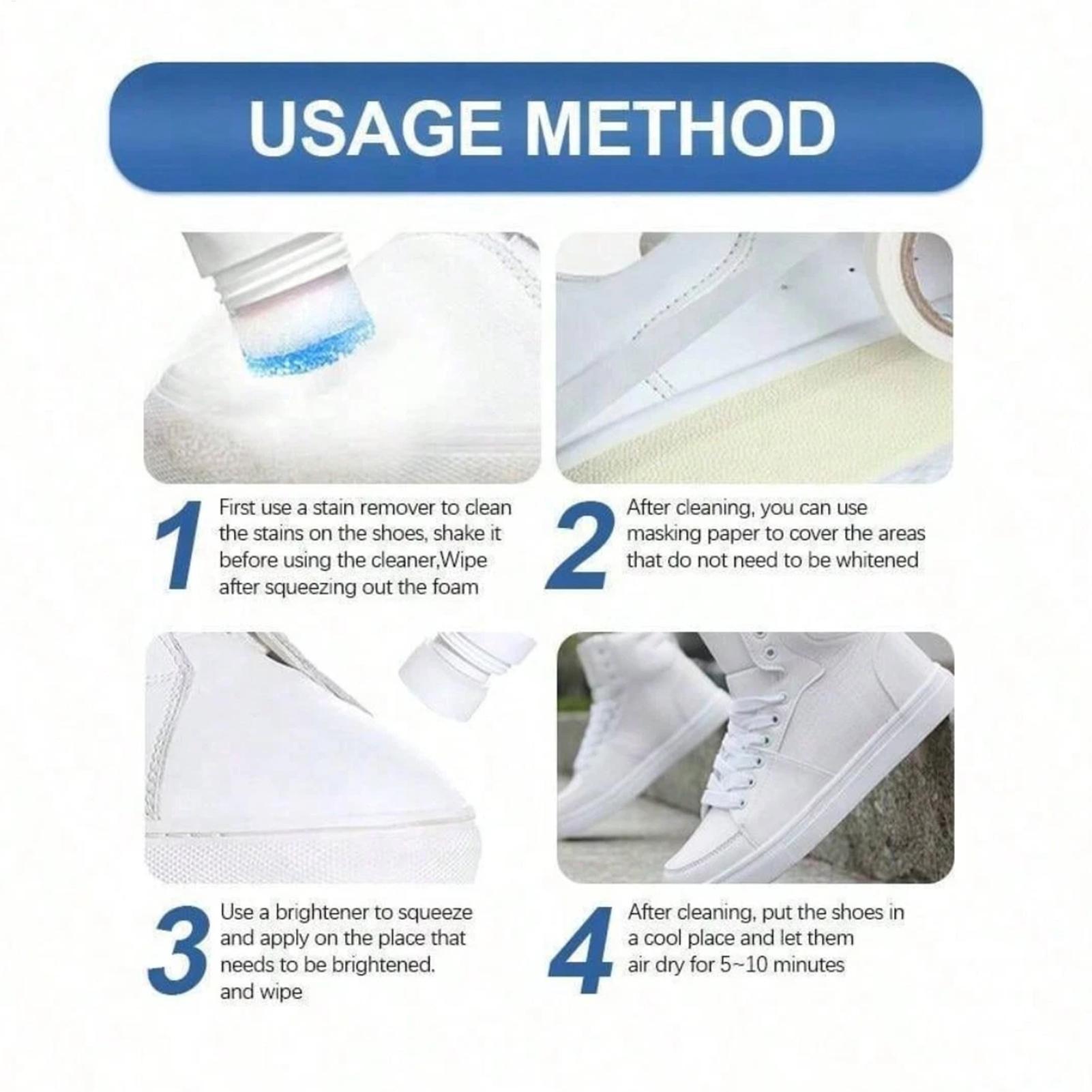 No-Wash Foam Schoenenreiniger  - Sneaker Care Cleaning Kit recensie en prijs