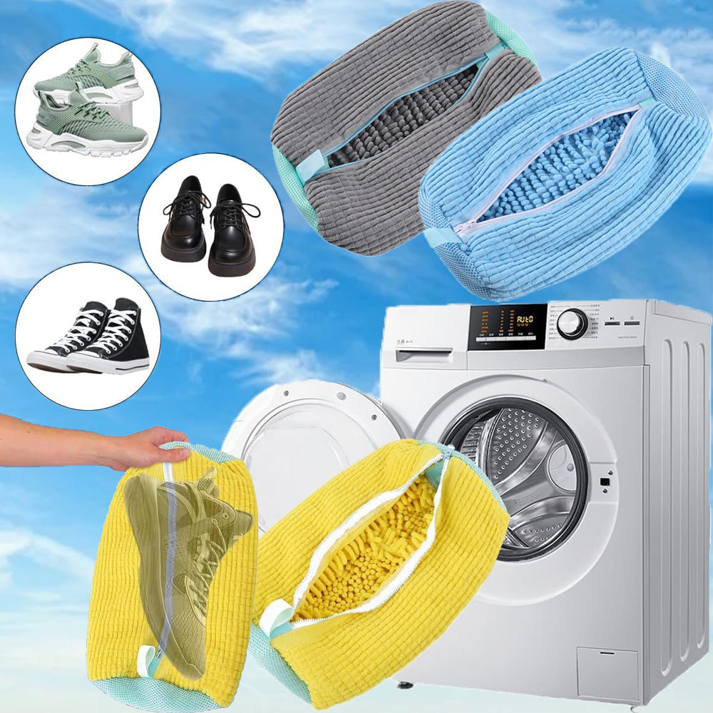 Duurzame mesh schoenwaszak met - Sneaker Care Cleaning Kit recensie en prijs