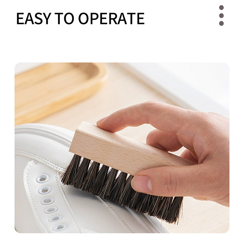 Handig Houten Handvat Schoenbo - Sneaker Care Cleaning Kit recensie en prijs